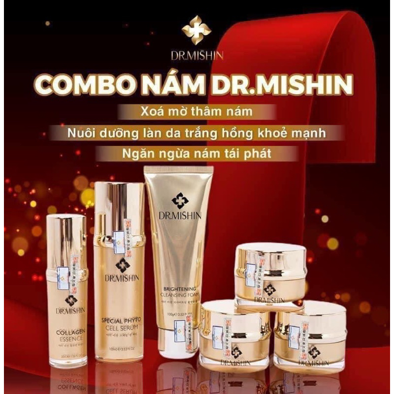 Bộ cao cấp Dr Mishin Hàn Quốc 6 sản phẩm( mẫu mới)