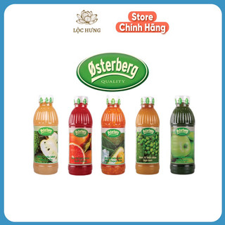 Mứt sinh tố osterberg đủ loại trái cây chai 1 lít