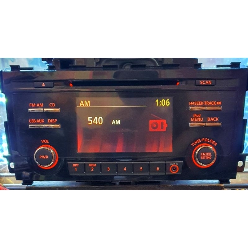 Máy phát nhạc không liền Amply Panasonic 2014 2013 Nissan Altima. AM/FM Radio cd.bluetooth.usb.aux.