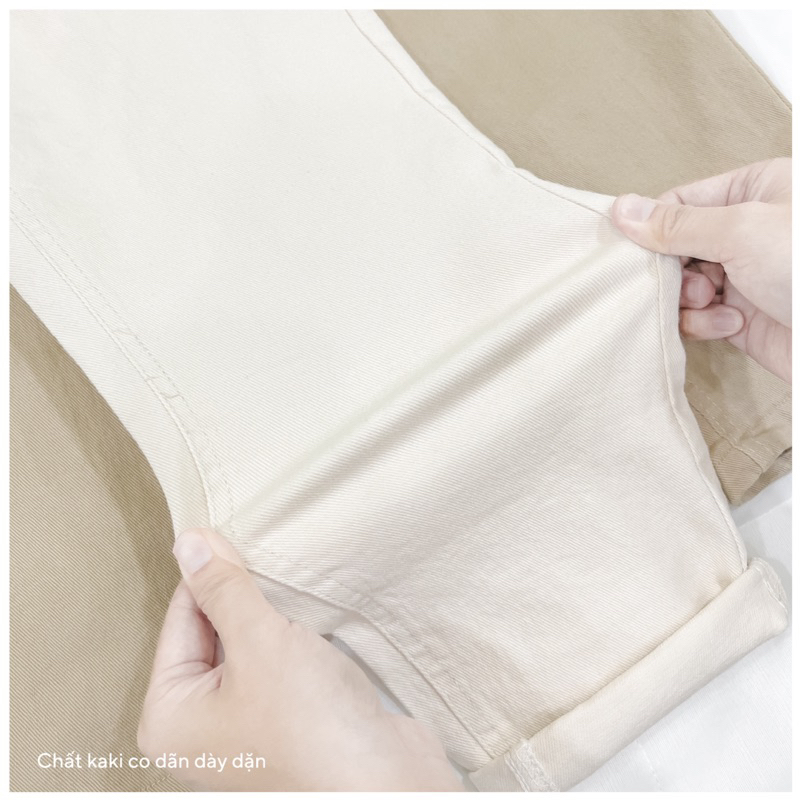 Quần baggy kaki co dãn trẻ trung năng động DZU.SG