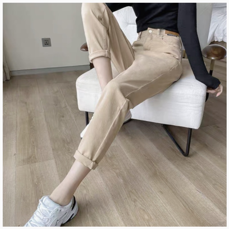 Quần baggy kaki co dãn trẻ trung năng động DZU.SG