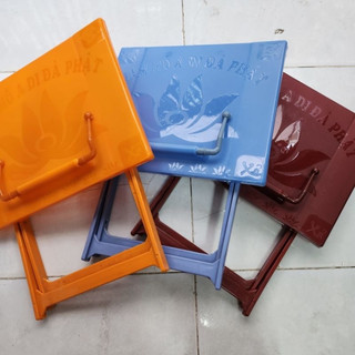 Kệ nhựa đọc kinh gấp 3 màu tiện lợi