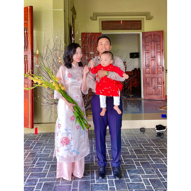 Thanh lý - Áo dài bé trai 1 tuổi