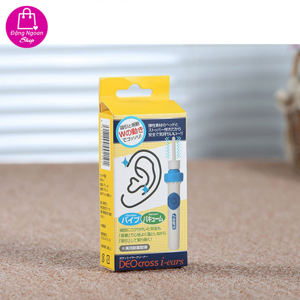 Máy Hút Ráy Tai Nhật Bản, Bộ Lấy Ráy Tai An Toàn Cho Bé, Máy Hút Ráy Tai Tự Động - Đặng Ngoan Shop