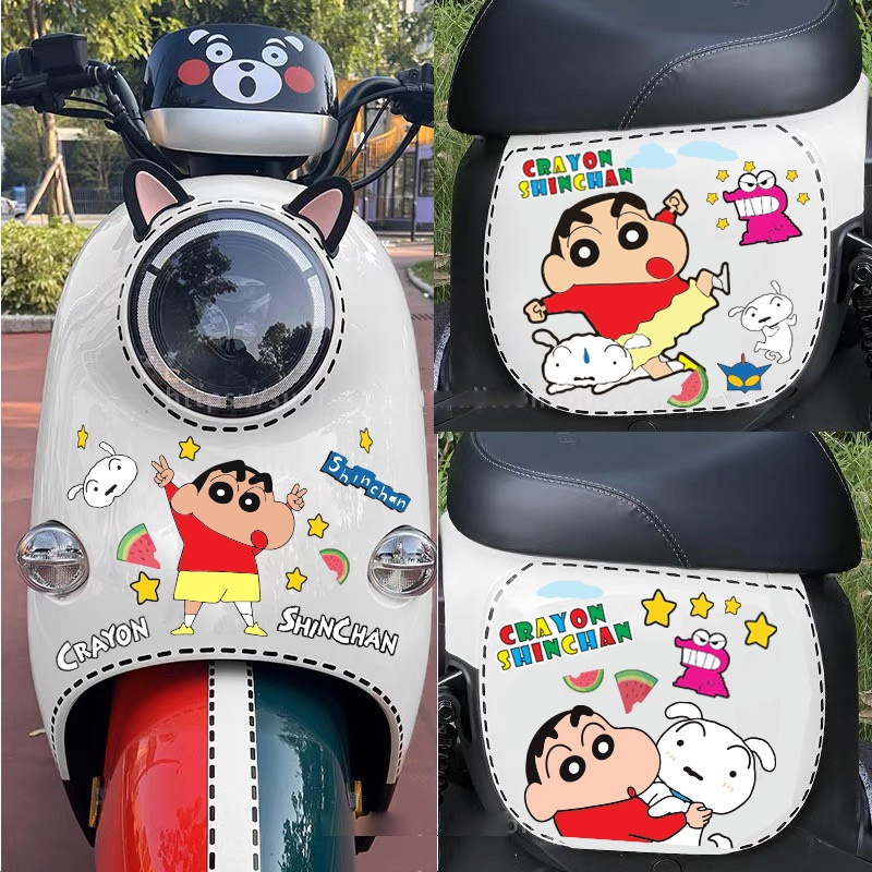 Decal dán xe ô tô, xe máy xe điện, dán cửa kính, dán tường shin bút chì hue decor cắt sẵn khuôn, chố