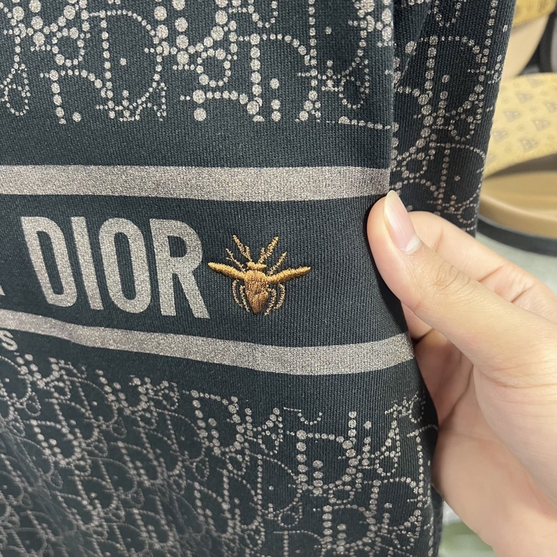 Áo nỉ dior vân chìm viền ngực sc 3477, áo thun dài tay nam hot 2023