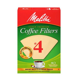 Giấy lọc cà phê N°4 hiệu Melitta khoảng 40 tờ/hộp