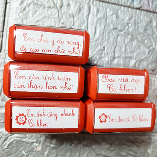 Khắc dấu Cô khen em (49-75)