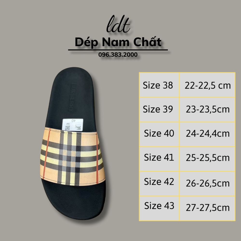 Dép nam BBR , Dép quai ngang nam nữ - Hàng đẹp from chuẩn