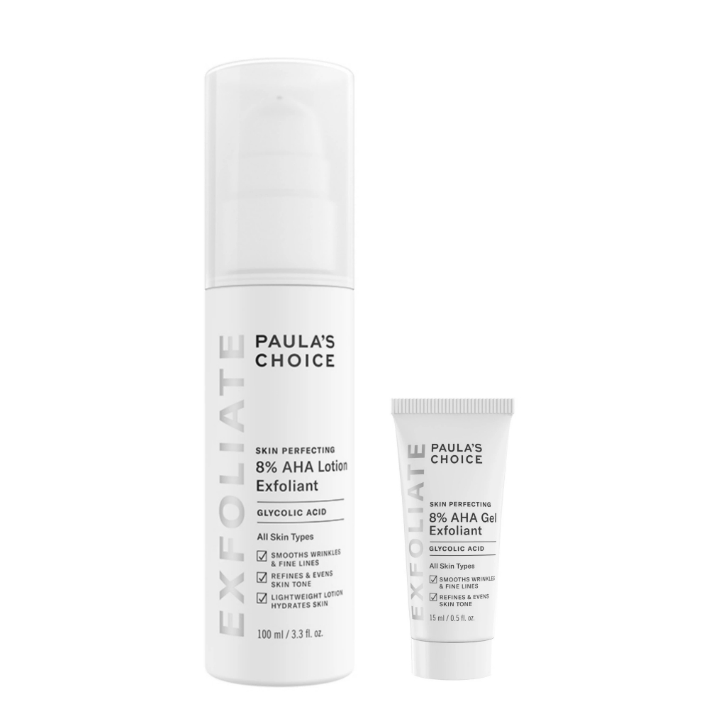 Gel Siêu Làm Sáng, Mờ Thâm Nám và Chống Lão Hóa Paula's Choice Skin Perfecting 8% AHA Gel Exfoliant 100ml