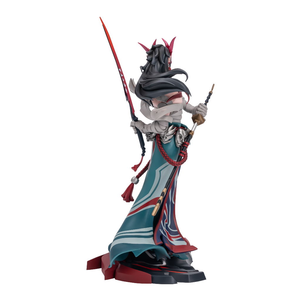 Mô hình LoL Yone Unlocked Statue 28cm Chính hãng Riot Games - Figure LMHT Liên Minh Huyền Thoại