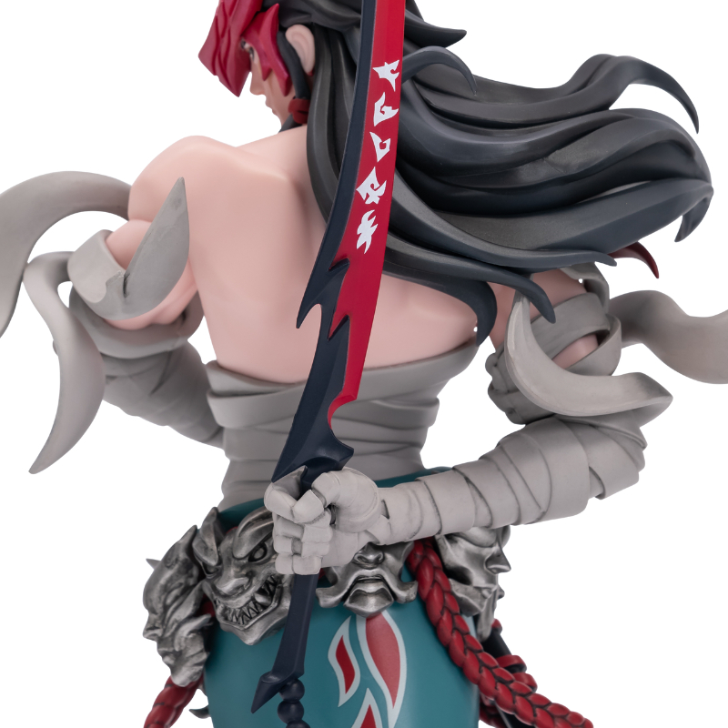 Mô hình LoL Yone Unlocked Statue 28cm Chính hãng Riot Games - Figure LMHT Liên Minh Huyền Thoại