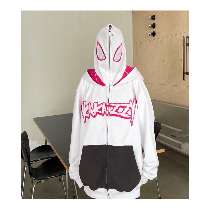 Áo Khoác, Áo Hoodie Kéo Khóa 2 Lớp Mũ Trùm Người NhệN Hotrend