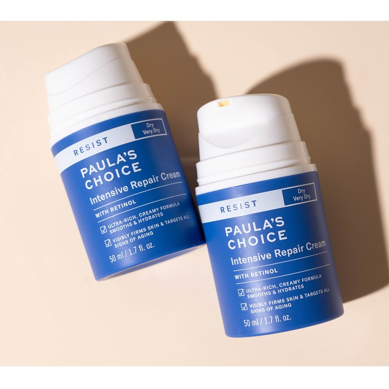 Kem Dưỡng Ẩm Chứa Retinol Ngừa Thâm Nám và Nếp Nhăn Paula's Choice Resist Intensive Repair Cream 50ml