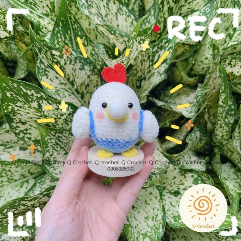 Thú bóp thổi bóng bằng len