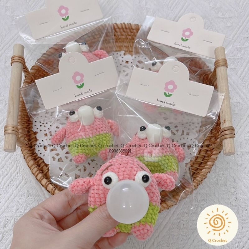 Thú bóp thổi bóng bằng len