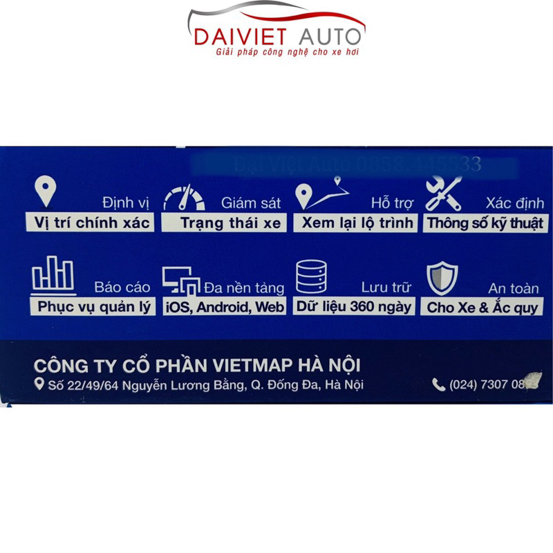 Định vị Ô Tô Vietmap OBD V1 chính hãng | Đại Việt Auto