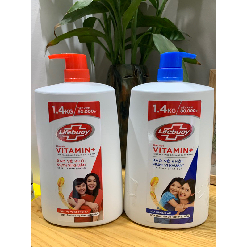 Sale !!! Sữa tắm Lifbuoy chai 1.4kg date 10/2025