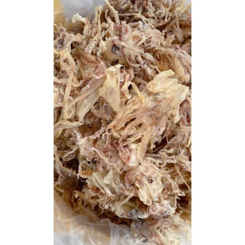 500g Đầu Râu Mực Bầu
