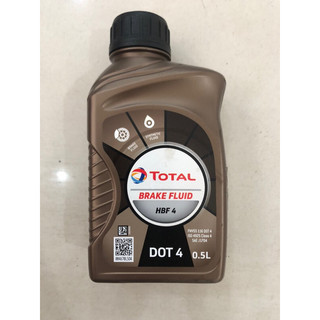 Dầu phanh, dầu thắng DOT 4 total brake fluid HBF4 cao cấp cho xe ô tô loại 0.5l