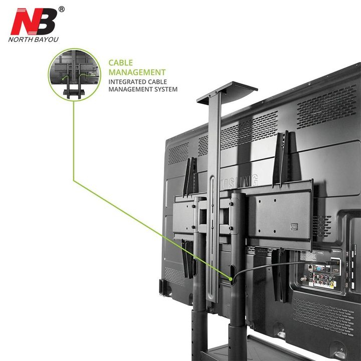 Giá treo tivi di động NB AVA1800-70-1P từ 55inch - 90inch Tải trọng 90kg, cao 1,6 m