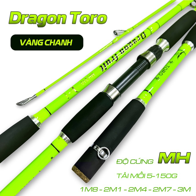Cần câu lure máy đứng Dragon Toro