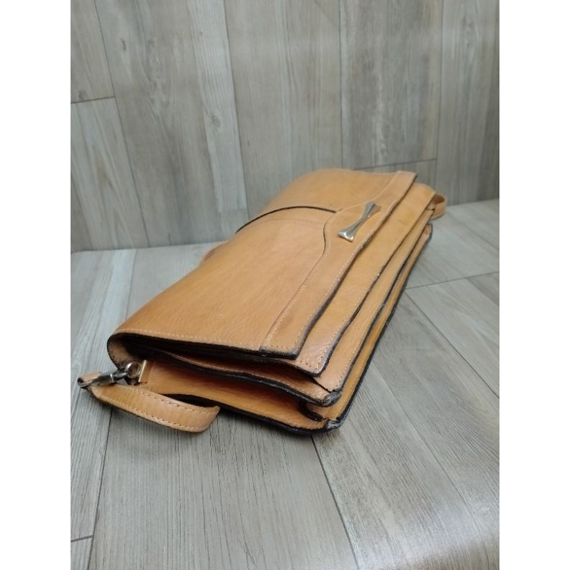 Túi đeo chéo 2hand size 30 chất da thật, hàng si Nhật