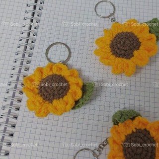 Móc khóa hoa hướng dương 🌻
