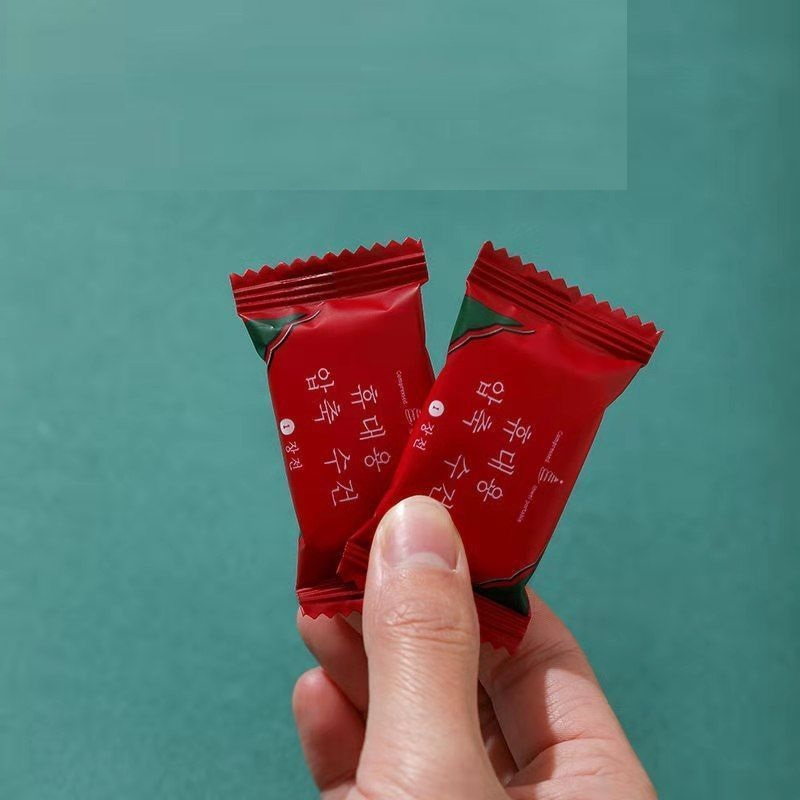 Combo Khăn nén viên lau mặt,tẩy trang dùng một lần tiện lợi 24x30