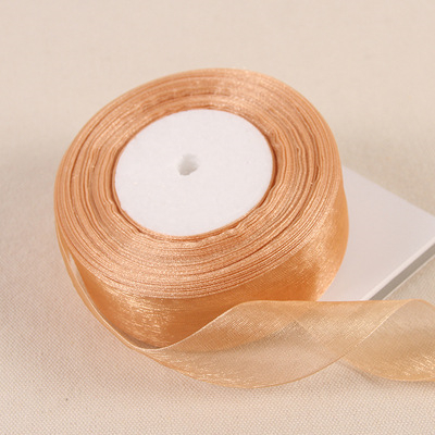 Ruy băng voan 4cm - cuộn 45 mét nhiều màu sắc