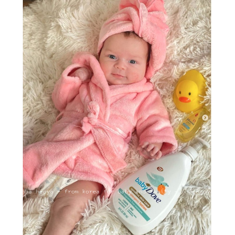 SỮA DƯỠNG THỂ BABY DOVE LOTION 591ML KHÔNG MÙI DÀNH CHO BÉ TỪ 0M+