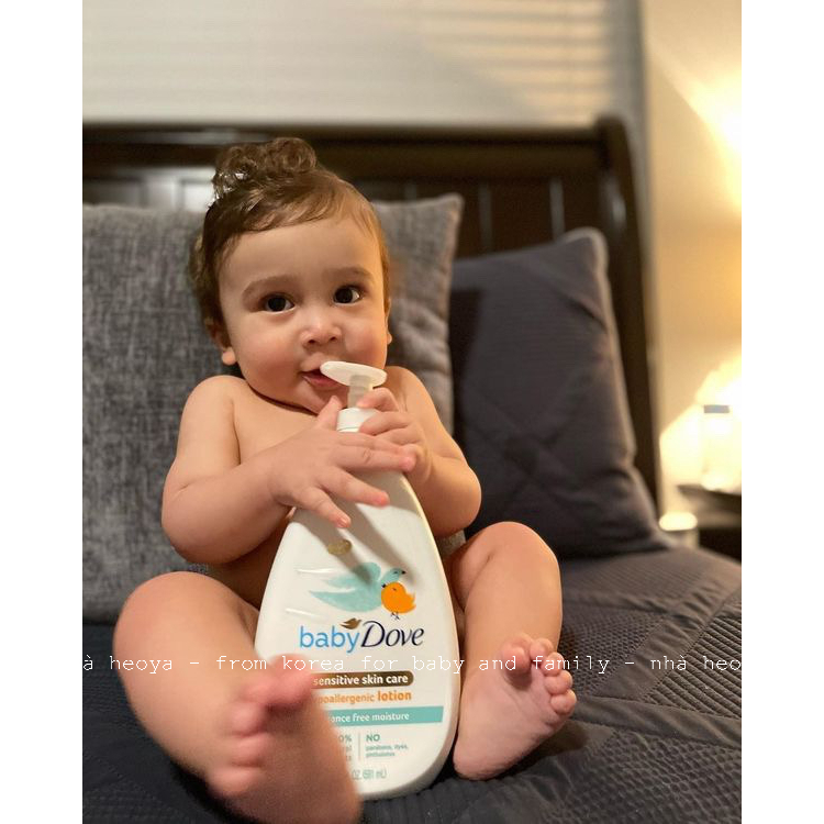 SỮA DƯỠNG THỂ BABY DOVE LOTION 591ML KHÔNG MÙI DÀNH CHO BÉ TỪ 0M+