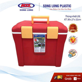 Thùng Giữ Nhiệt Song Long cao cấp, Thùng đựng đá [Hàng chính hThDSu