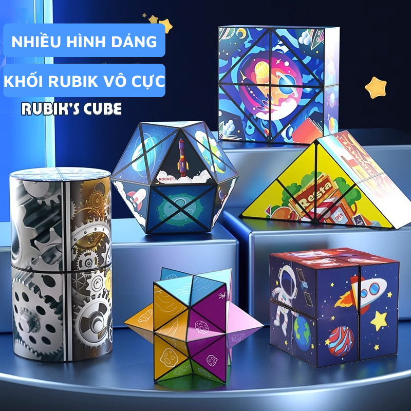 🌻Rubik vô cực trò chơi giảm stress, phát triển trí tuệ