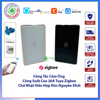 Công Tắc Điều Khiển Từ Xa Công Suất cao Tuya Zigbee  20A Chịu Tải 4400W