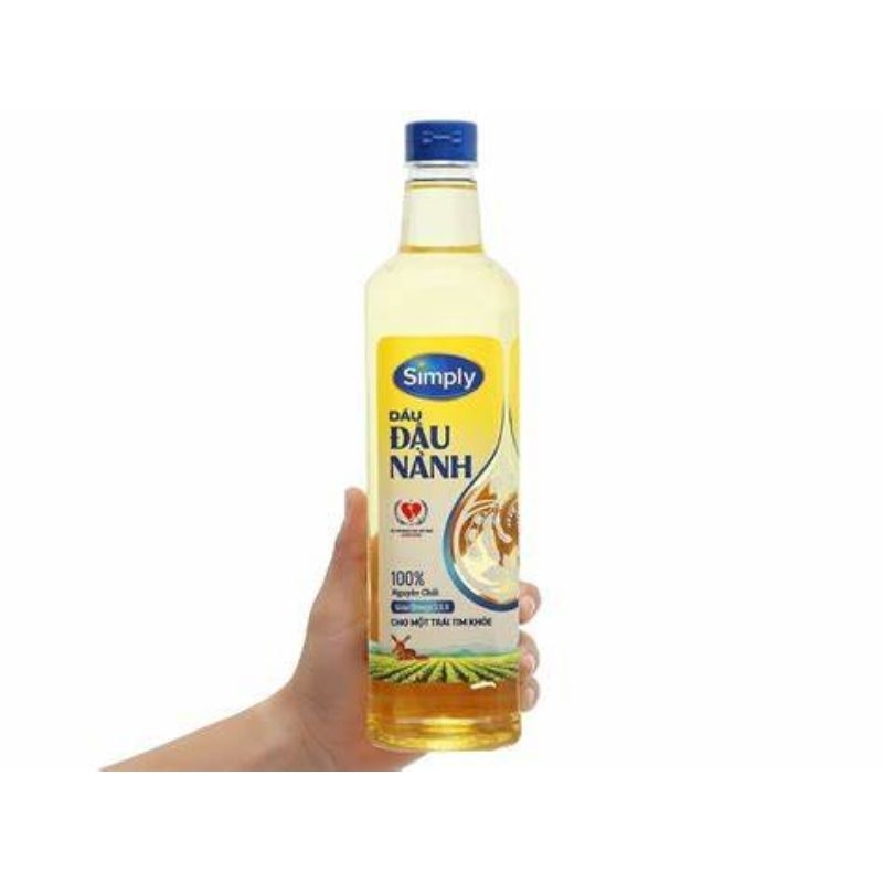 Dầu đậu lành Simply 1l (date mới nhất)