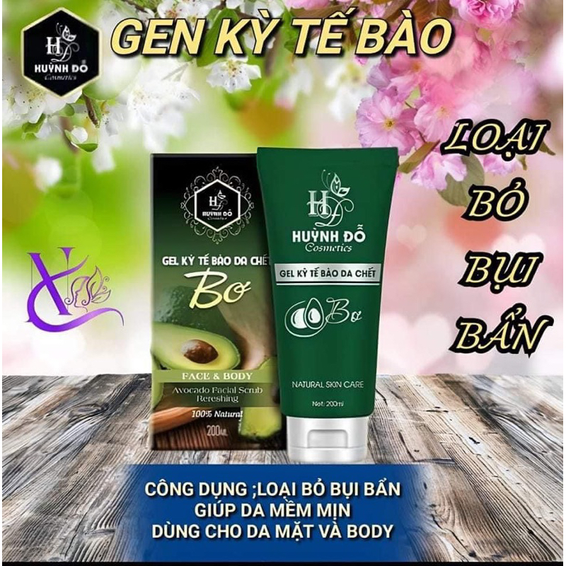 Gel Tẩy Tế Bào Chết Bơ Huỳnh Đỗ 200ml