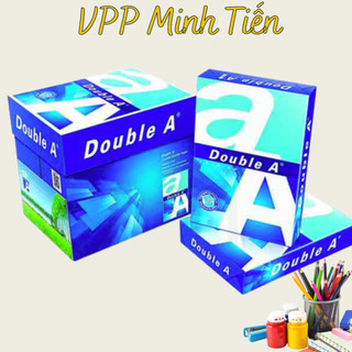 Giấy a5 double a-70 gsm, 500 tờ chính hãng