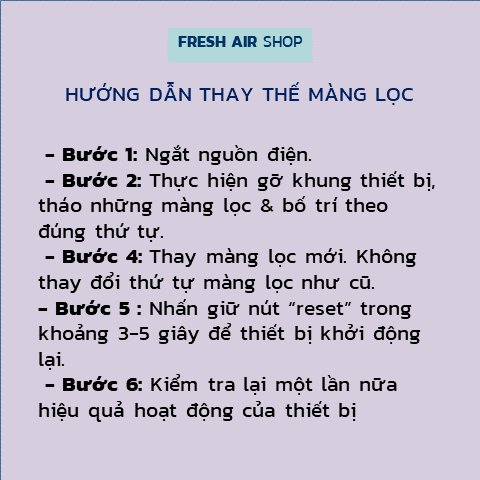 Combo HEPA+THAN màng lọc không khí Sharp KC-W45, Y45, A40, Z40, Z45, B40, B50, C70, 500Y2, 450Y3, BX50, KI-BX50, KI-DX50