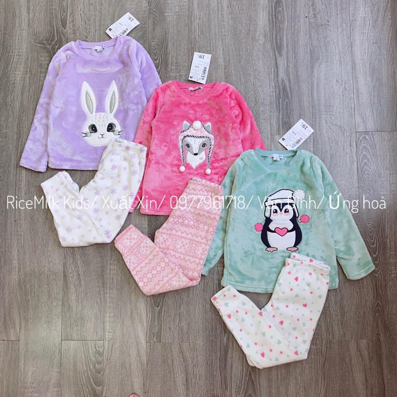 Bộ lông nhung LH mềm mịn xuất dư xịn