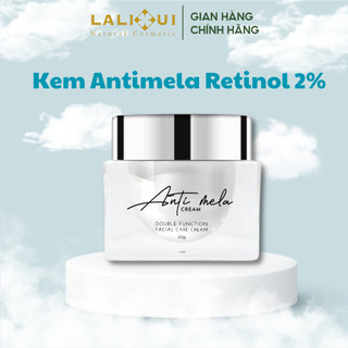 Kem Antimela Retinol 2% Lalihui chính hãng, Kem dưỡng trắng da mờ thâm nán tàn nhang hiệu quả