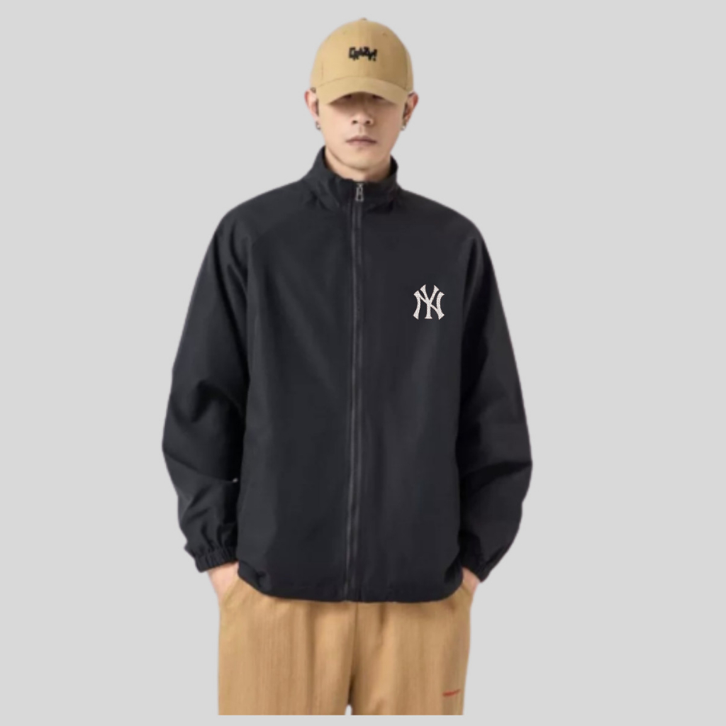 Áo khoác MLB NY , áo khoác gió nam nữ chất dù 2 lớp cao cấp xịn xò M94 form chuẩn i hình siêu xinh Latizia.vn