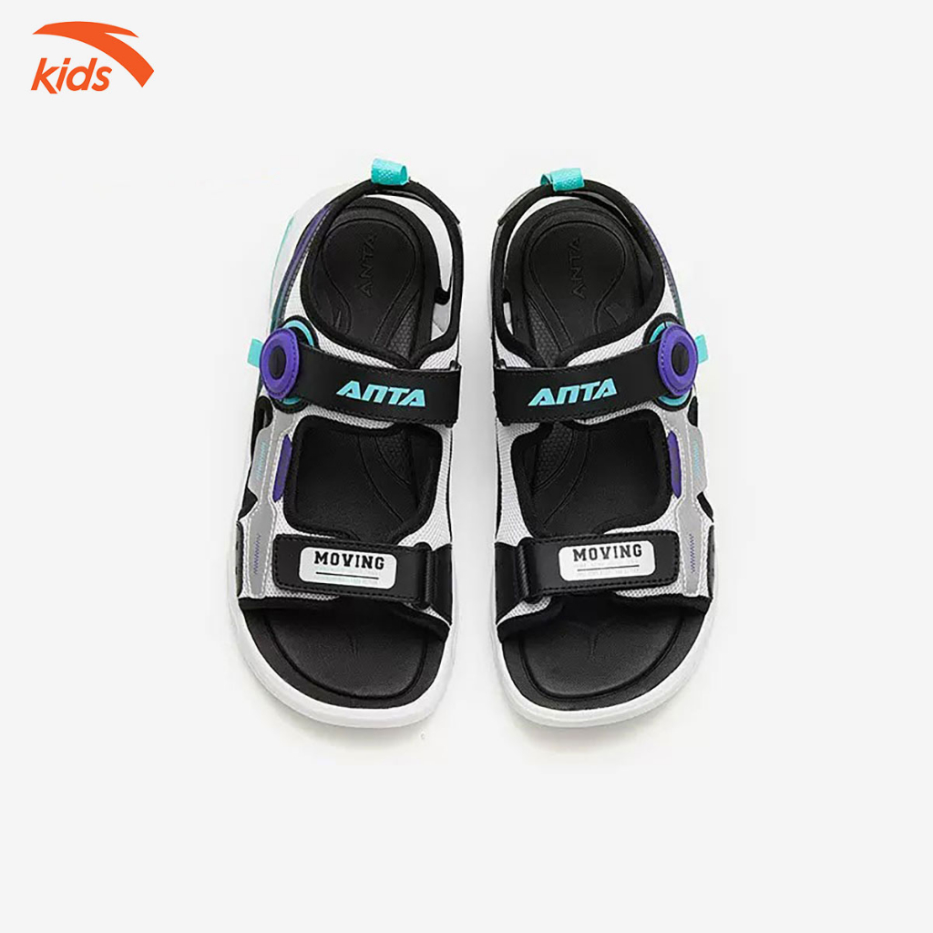 Sandals Thể Thao Bé Trai Anta Kids Siêu Nhẹ, Quai Dán Tiện Lợi, Mặt Lưới Thoáng Khí W312336987