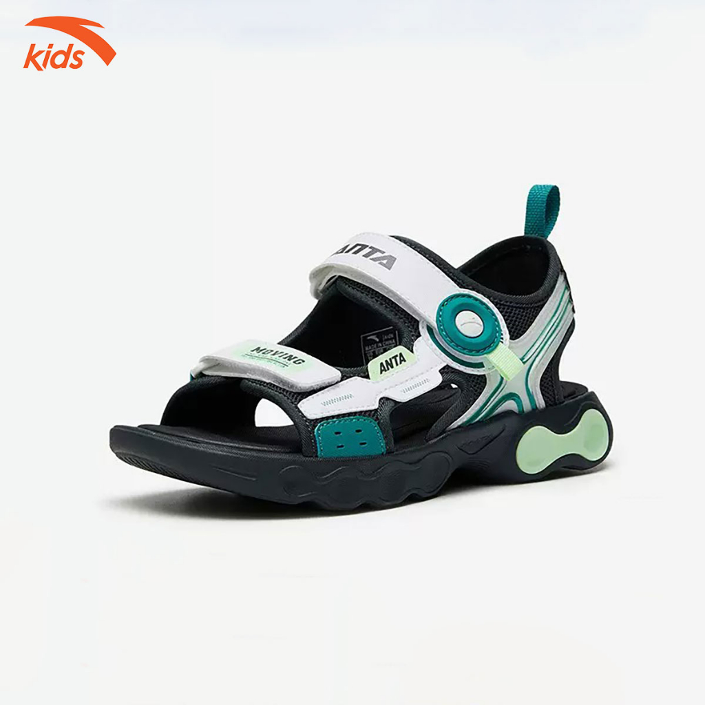 Sandals Thể Thao Bé Trai Anta Kids Siêu Nhẹ, Quai Dán Tiện Lợi, Mặt Lưới Thoáng Khí W312336987