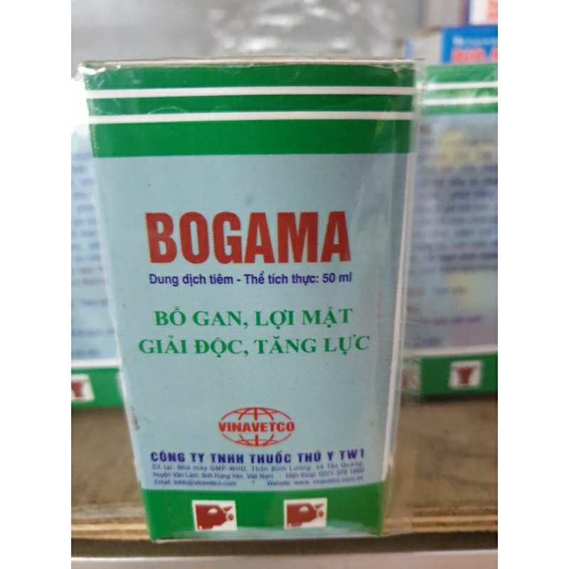 bogama 50ml bổ gan thận cho vật nuôi