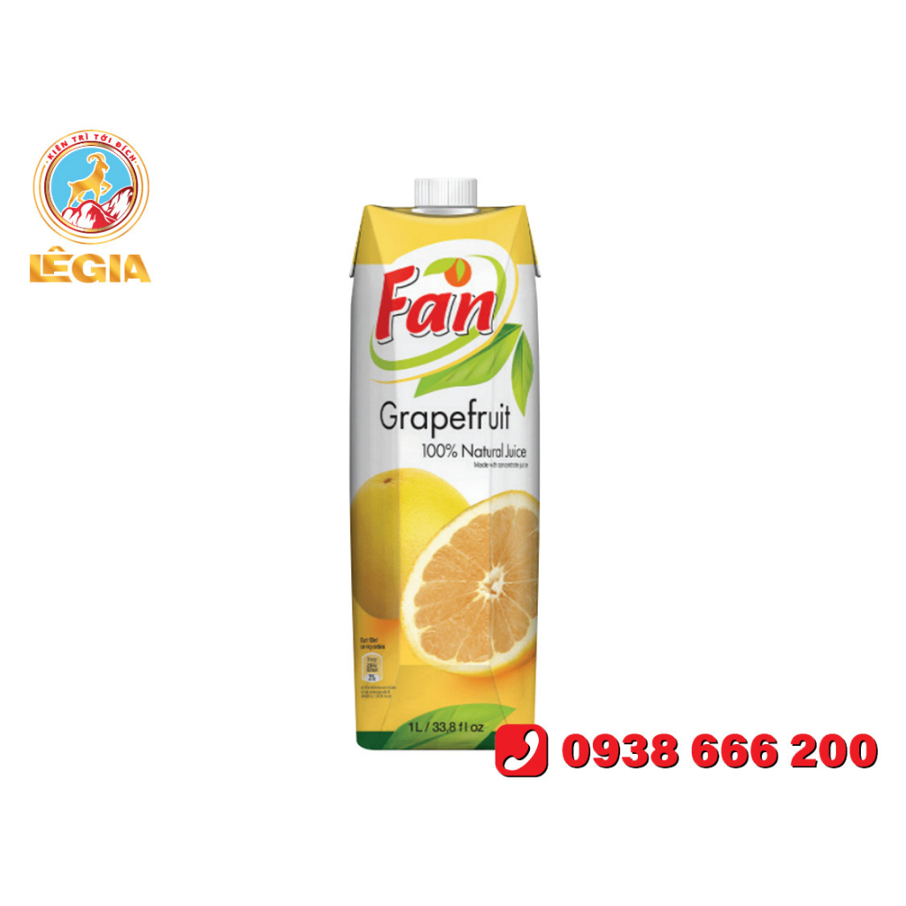 Nước ép Bưởi 100% nguyên chất hiệu FAN