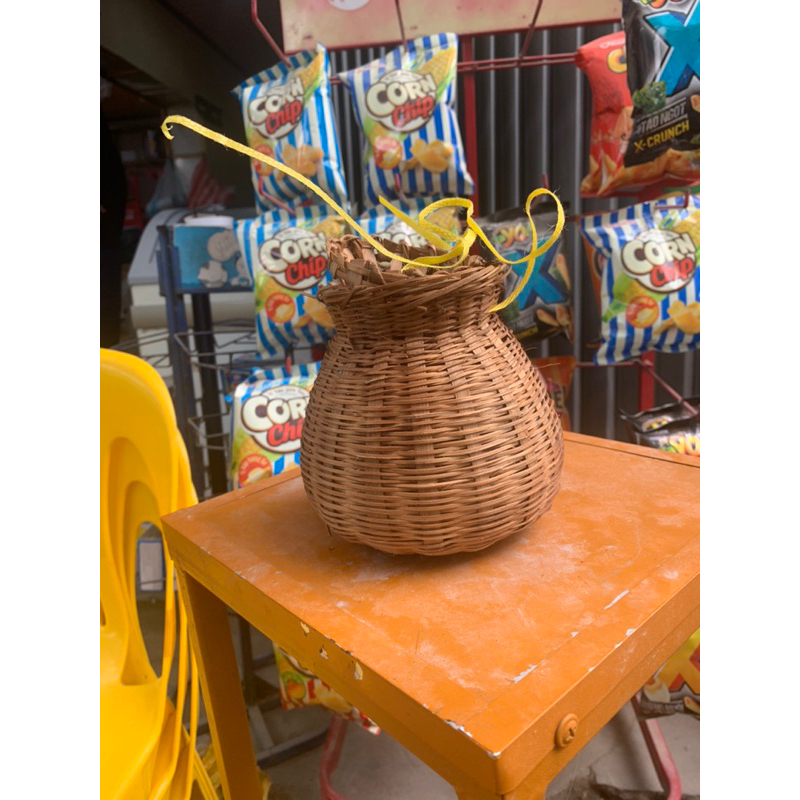 Giỏ tre đựng tôm cá