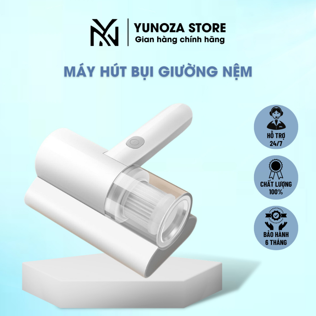 Máy Hút Bụi Giường Nệm, Máy Hút Bụi Mini Không Dây Sạc Pin Có Tia UV Khử Khuẩn, Hút Ẩm Không Khí, Chăn Ga, Ghế Sofa