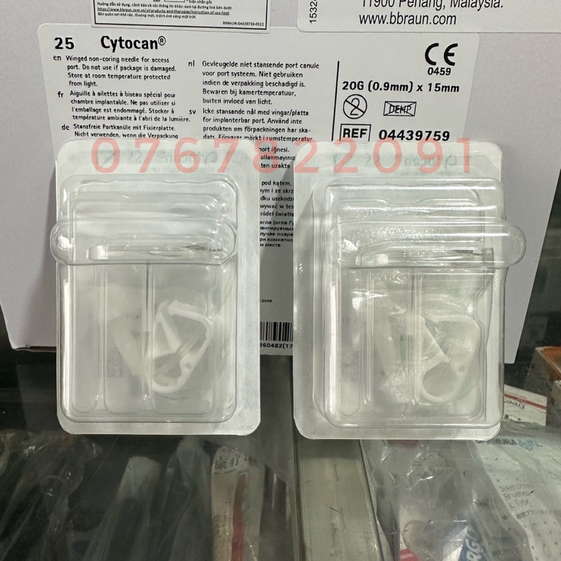 Kim Buồng Tiêm Dưới Da B.Braun Cytocan -VT0400 Hộp 25 cái