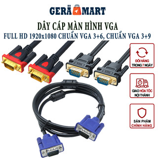 Cáp màn hình vga, dây màn hình vga hàng chất lượng cao full hd độ phân giải lên đến 1920x1080 chiều dài 1.5m